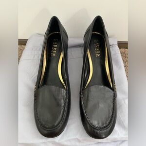 Ralph Lauren black heels